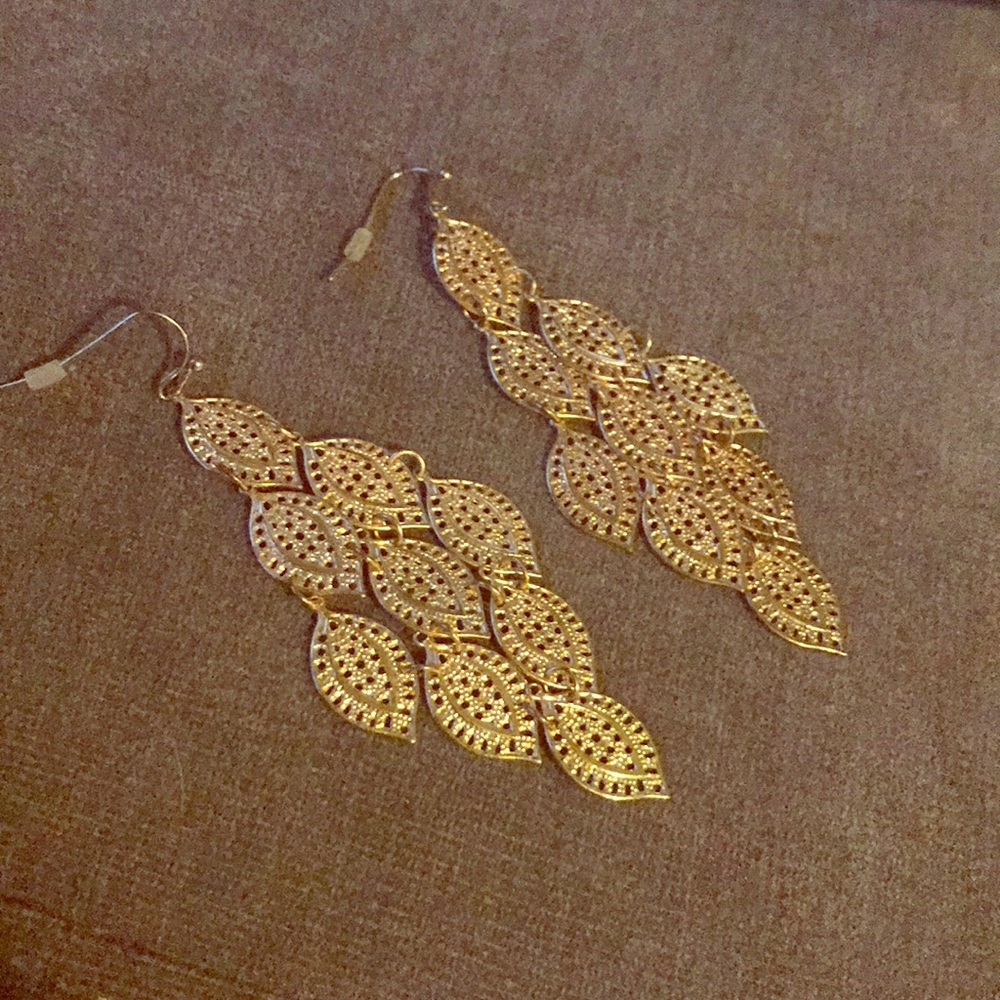 Tiered earrings